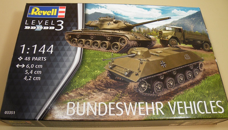 Revell 03351 Bundeswehr Vehicles 1:144 Scale