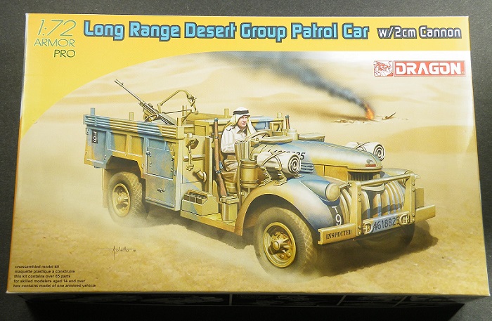 Dragon 1/72 L.R.D.G. Patrol Car with 2 cm Breda Gun