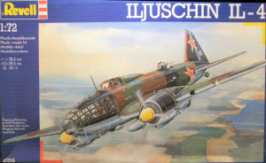Long-range Bomber 1944 Year 1/140 Scale Model with Stand Ilyushin Il-4 DB-3F