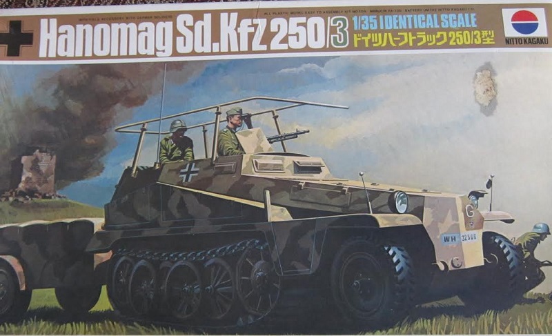 250D Rommel/'s Command Car-Allemagne 1942-1//72 No1 Sd Kfz