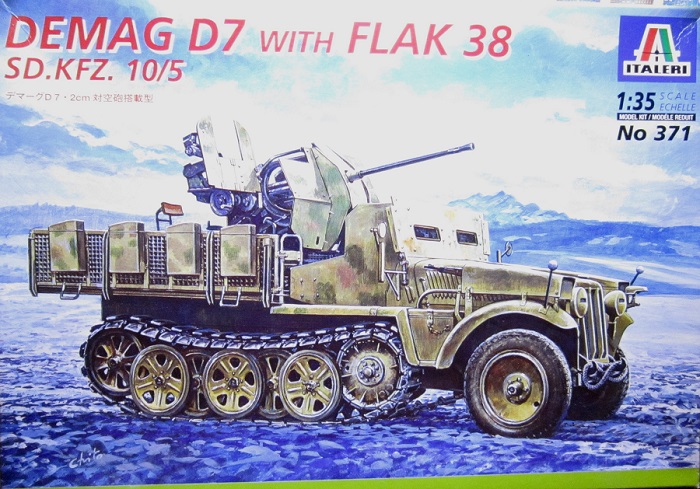 1//100TH SCALE 3D PRINTED WW II GERMAN SD.KFZ 10-4  W//2 CM FLAK 30 MOUNT