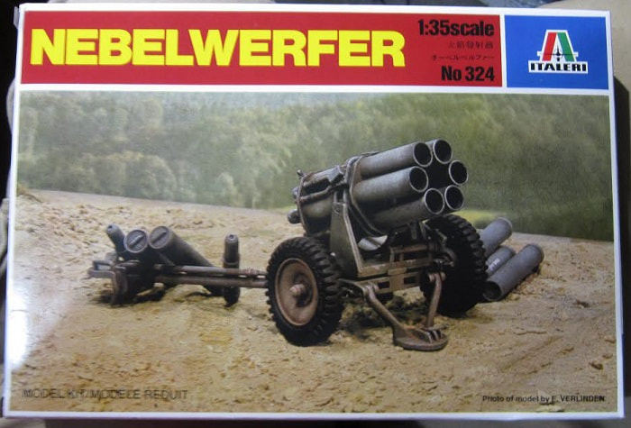 WWII German Nebelwerfer Shell and Cover Tube Set Metal 1/6th Scale Made by DID
