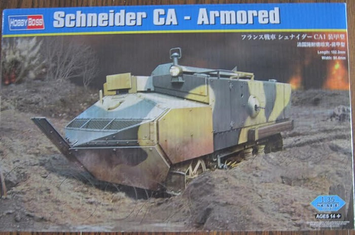 1/100 Diecast French St-Chamond Later Tank WWI Army Vehciel Model Collection 