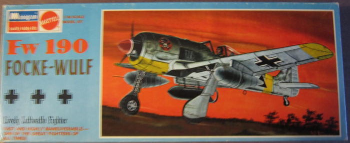 Tamiya 1/48 masterpiece machine series No.104 Luftwaffe Focke-Wulf Fw190 F 